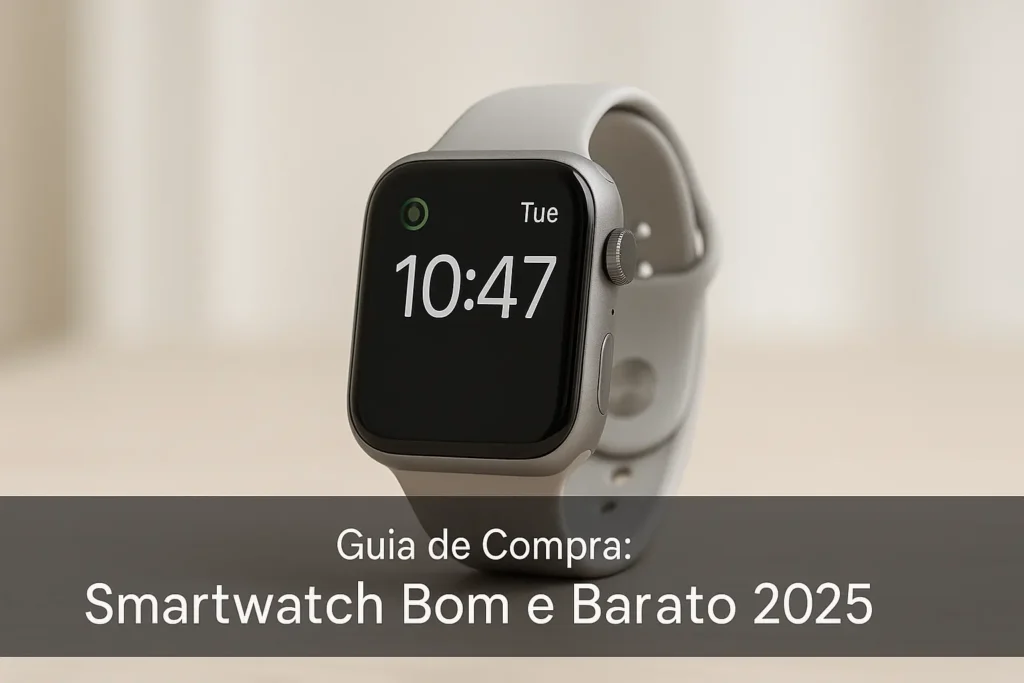 5 Melhores Smartwatches Bons e Baratos para 2025