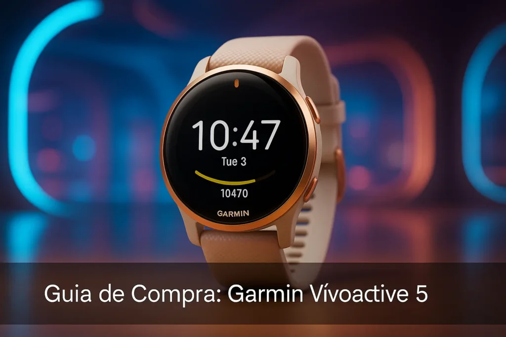 Guia de Compra: 5 Melhores Garmin Vivoactive 5 Rose Gold