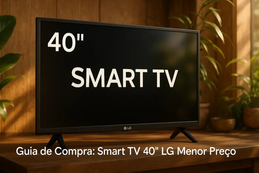 Guia de Compra: 5 Melhores Smart TVs 40" LG e Philco com Menor Preço
