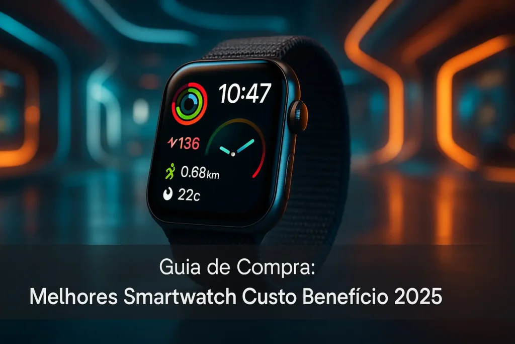 5 Melhores Smartwatches Custo-Benefício 2025