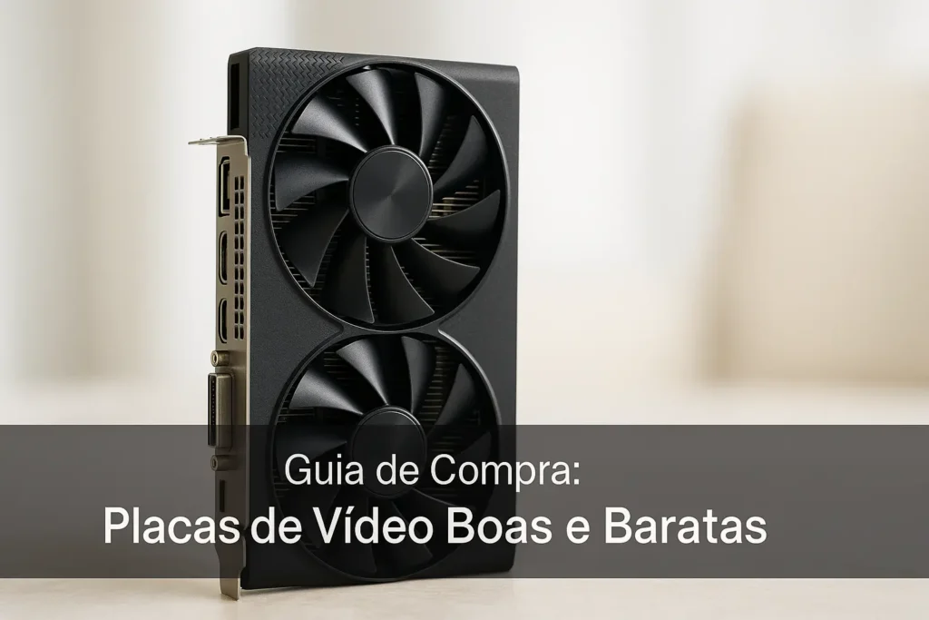 Guia de Compra: 5 Placas de Vídeo Boas e Baratas para 2025