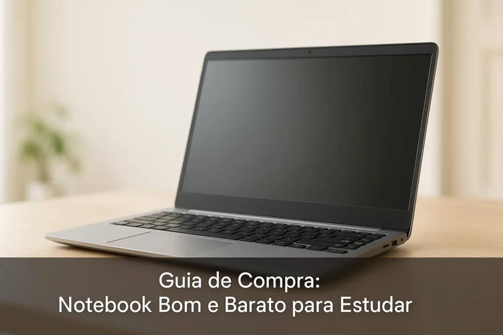 5 Melhores Notebooks Bons e Baratos para Estudar