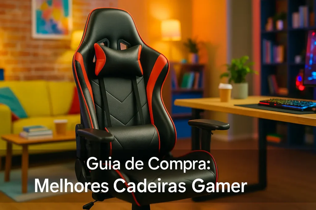 Guia de Compra: 5 Melhores Cadeiras Gamers para 2025