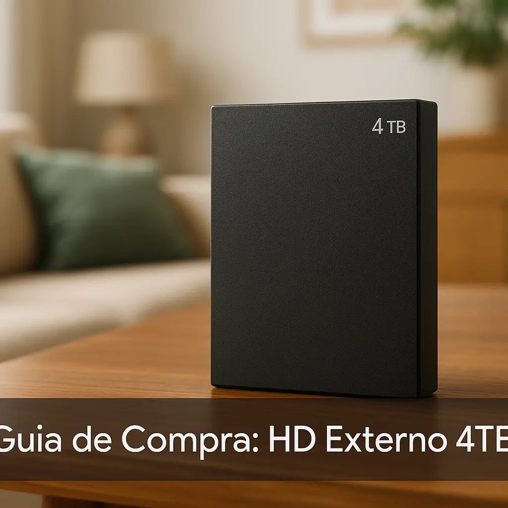 5 Melhores HD externo 4TB para Armazenar com Segurança
