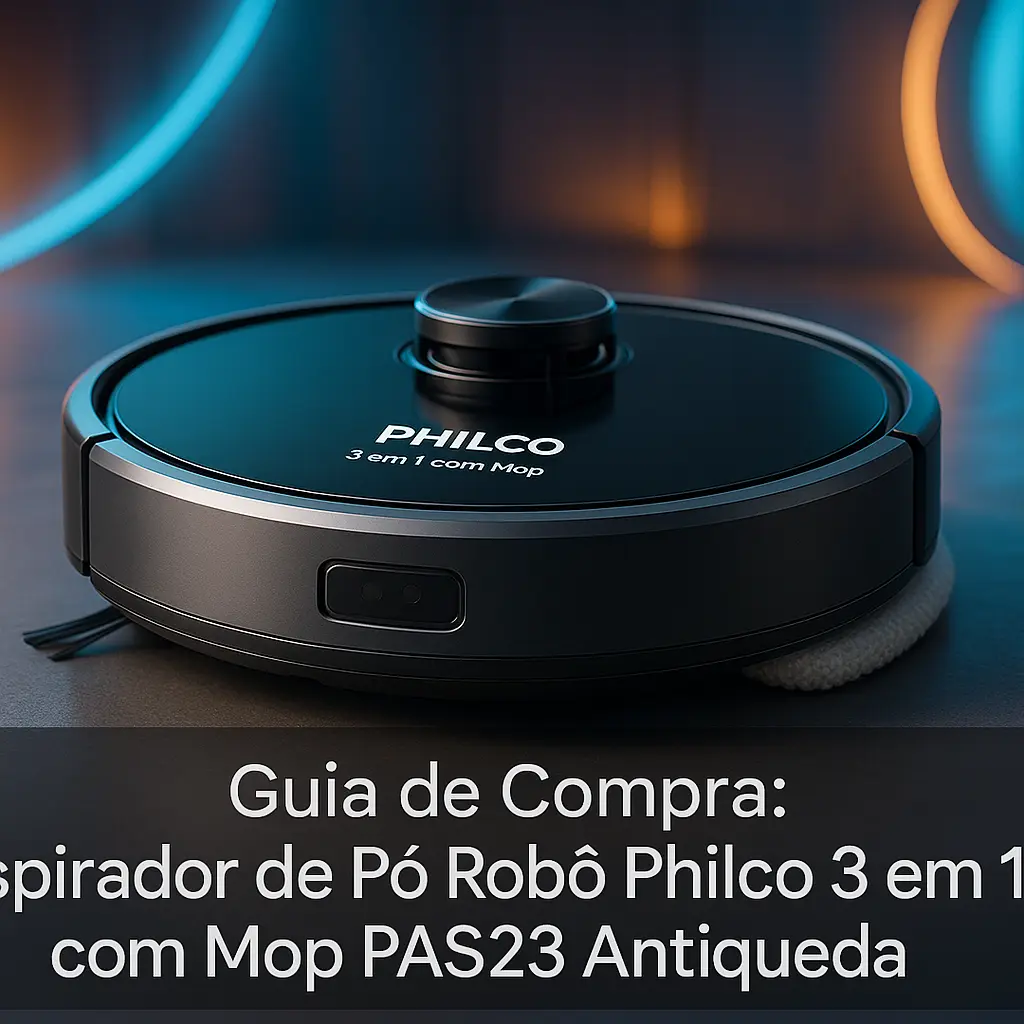 Guia de Compra: 5 Melhores Aspiradores Robô Philco 3 em 1 Atualizados para 2025