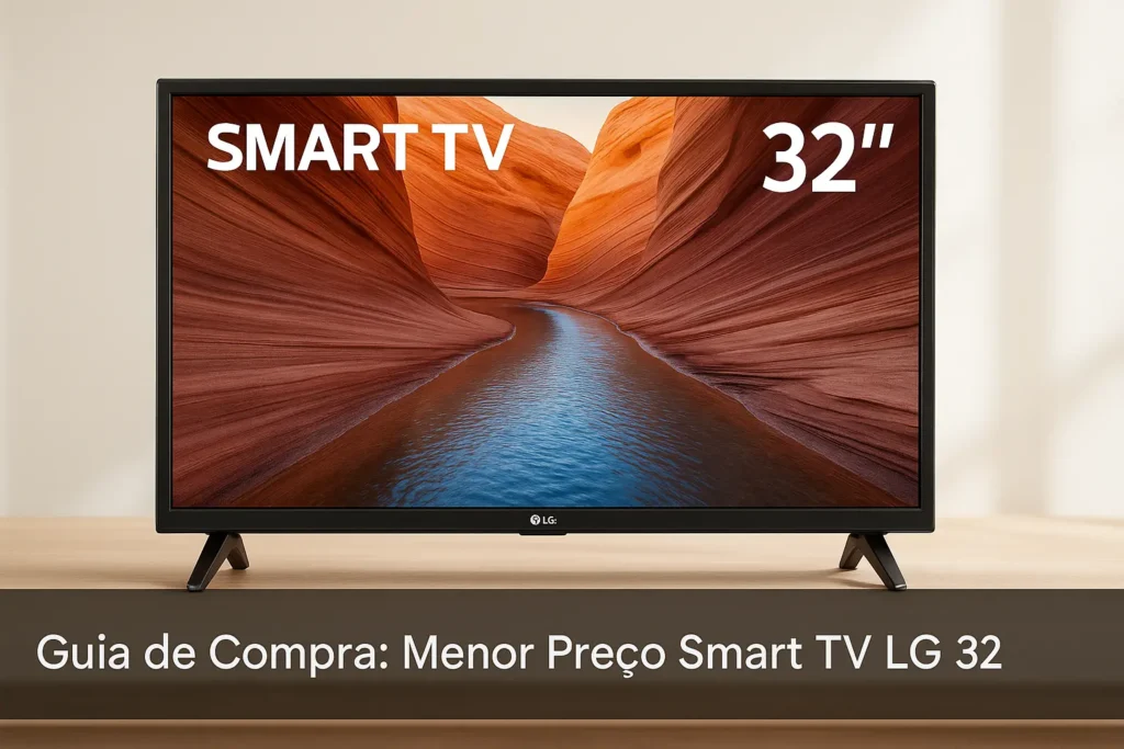 Guia de Compra: 5 Melhores Smart TVs LG 32" com o Menor Preço