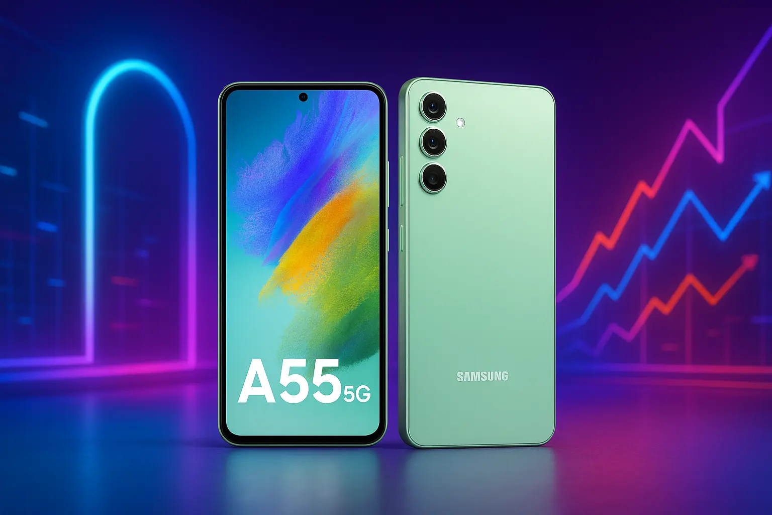 6 celulares Samsung A55 5G por menos de R$2.388 — promoção por tempo limitado em 2025