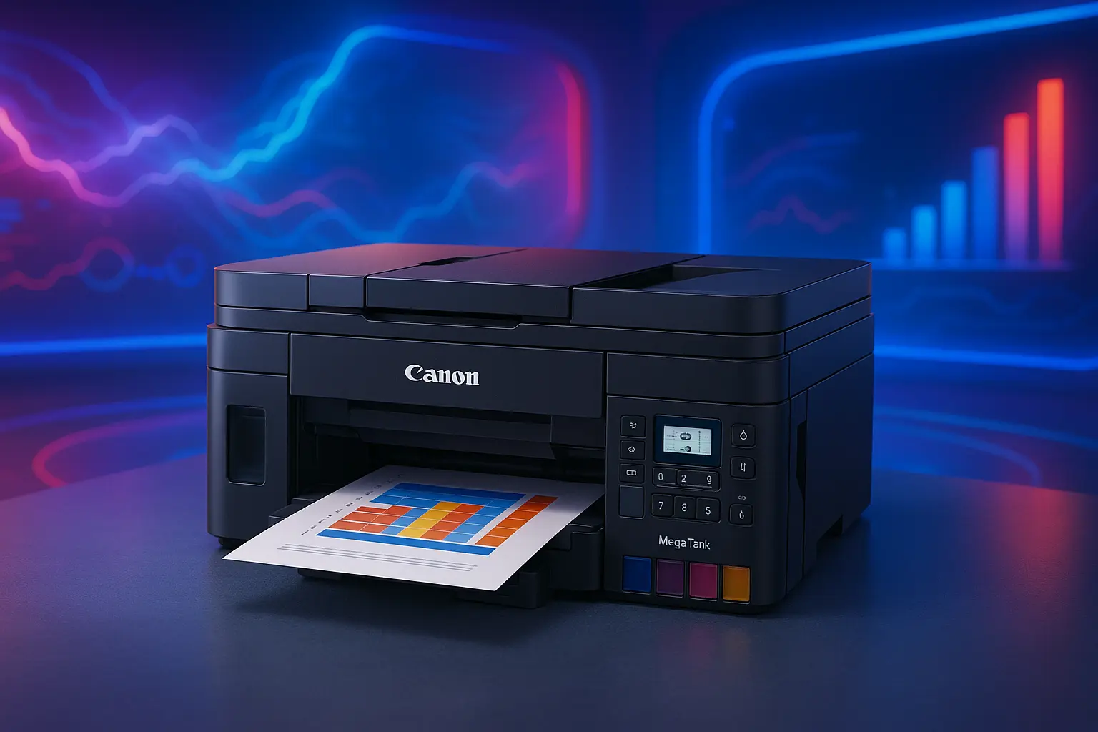 6 impressora multifuncional Canon Mega Tank g7010 com nota máxima dos usuários em 09/10/2025 18:09:22
