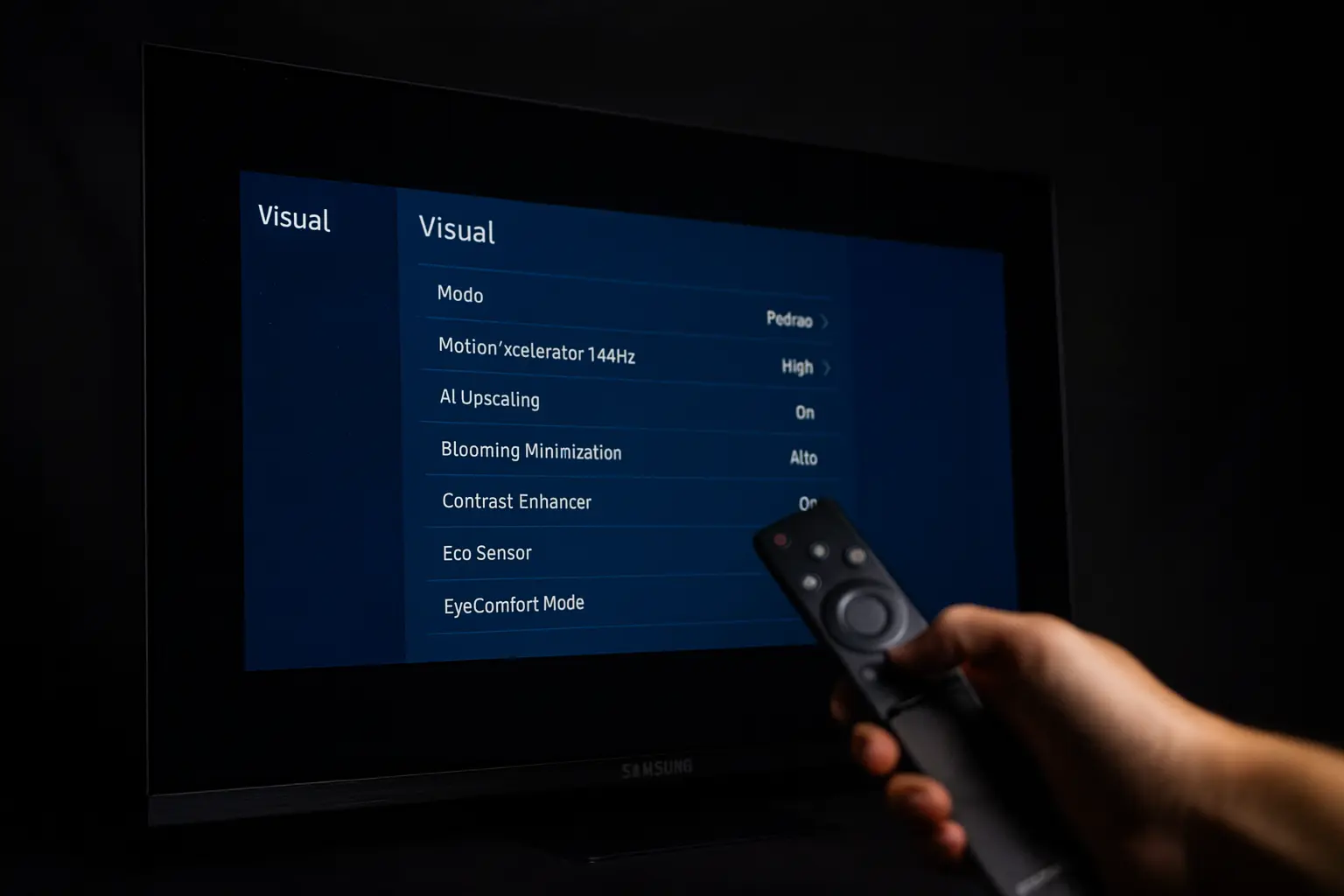 Melhor TV NEO QLED Samsung com inteligência em destaque