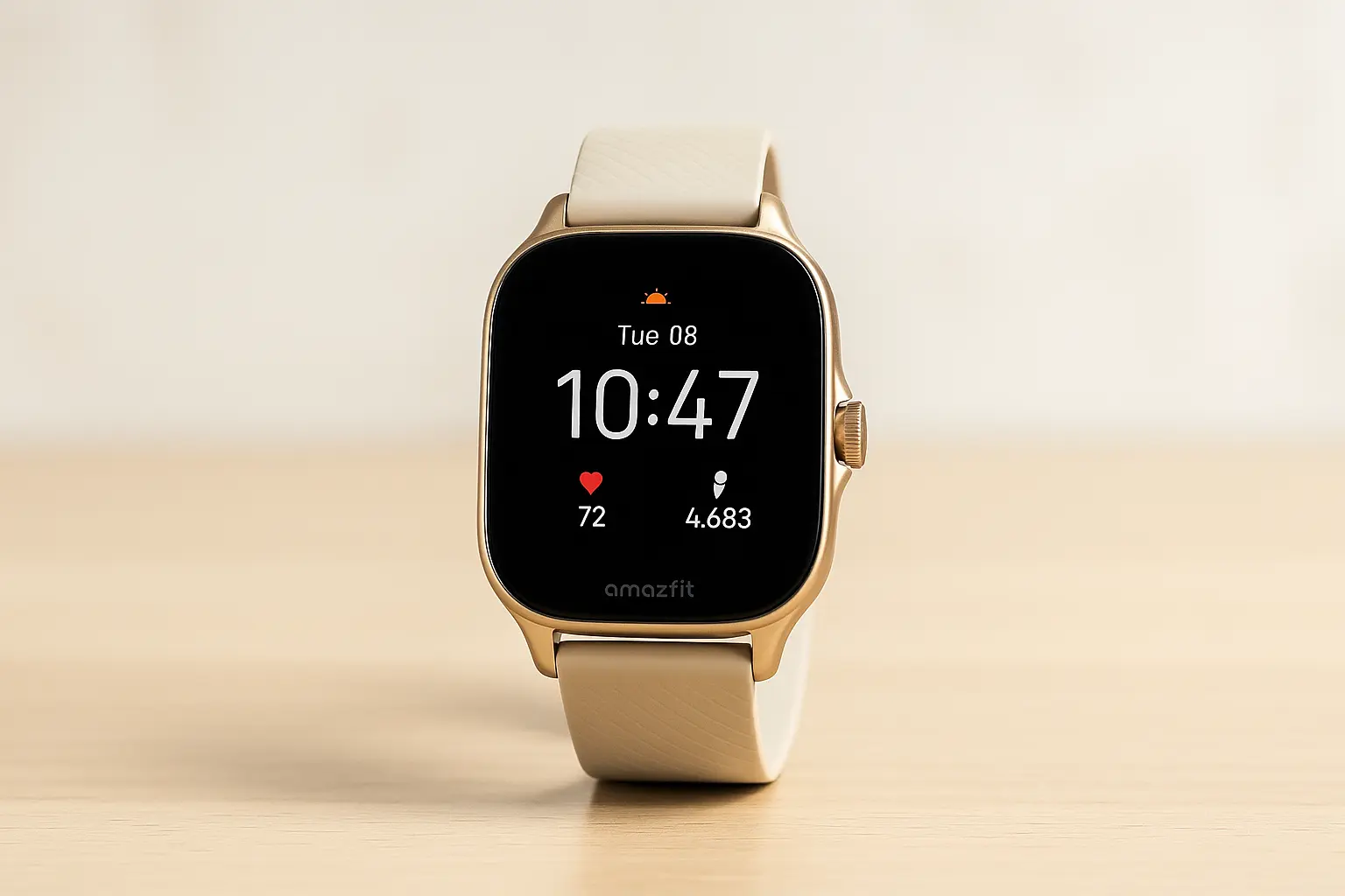 Smartwatch Amazfit GTS 4 até R$1.019 com avaliações ★4,6