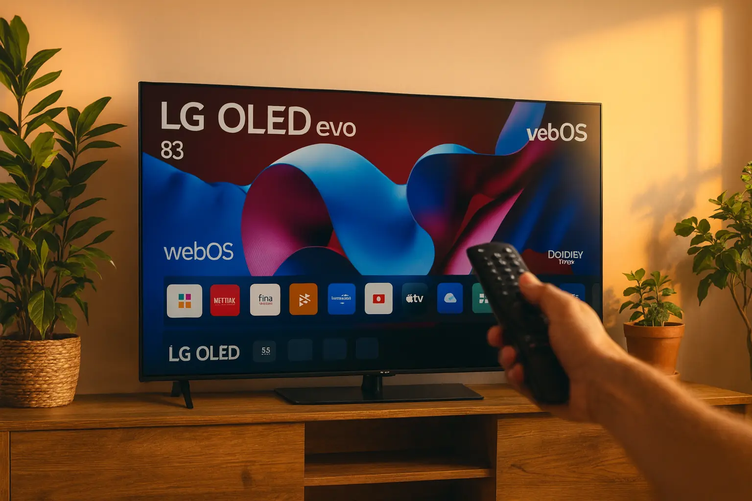 Descontos de até 20%: 3 Smart TV LG OLED EVO AI C4 4K 83