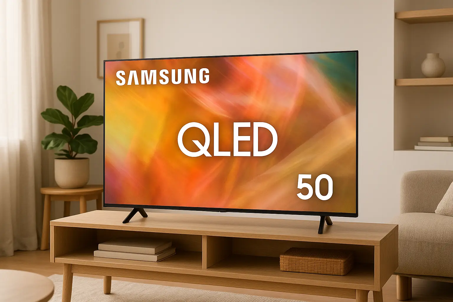 Melhor TV Samsung Q60 50 polegadas custo benefício 2025