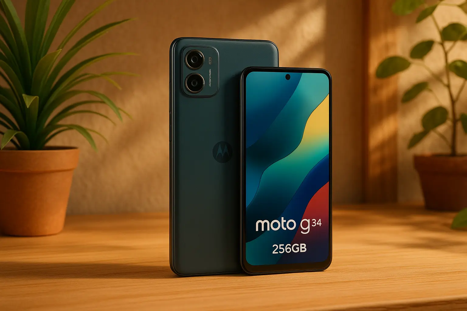 Celular Moto G34 5G 256GB até R$1.779 com avaliações ★4,6
