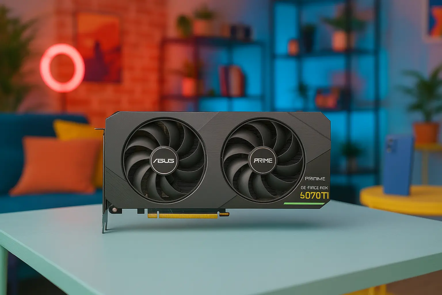 Descontos de até 30%: 6 Asus prime Nvidia GeForce RTX 5070 Ti OC em oferta especial