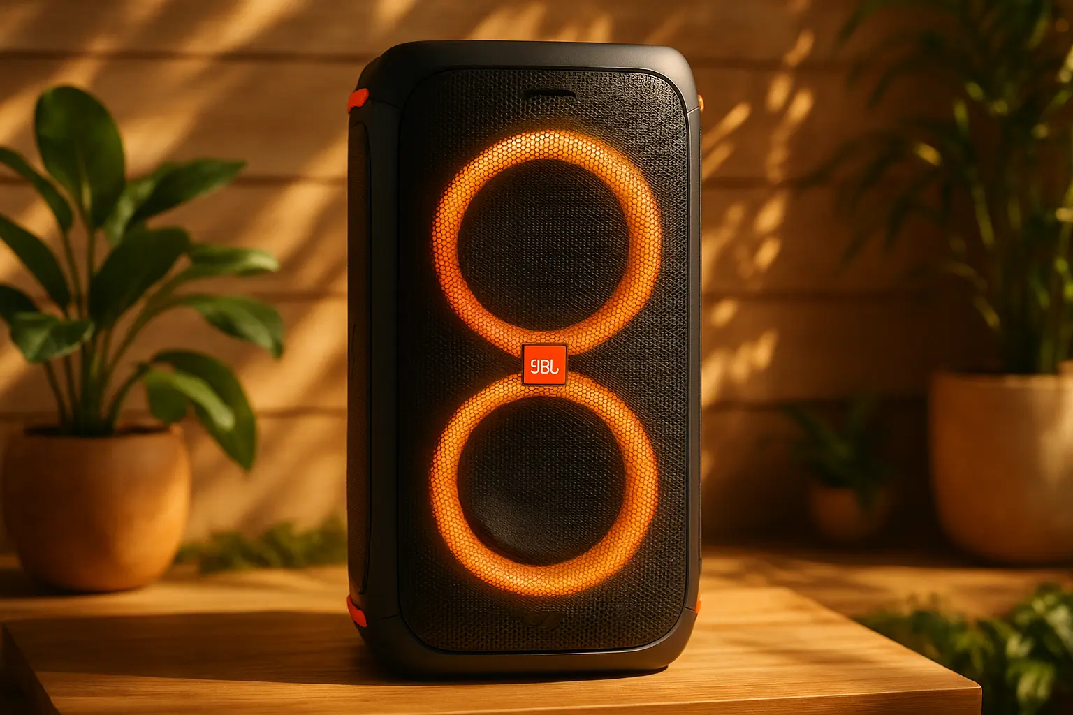 6 caixa JBL 320 Stage Partybox original: som potente com desconto na Amazon