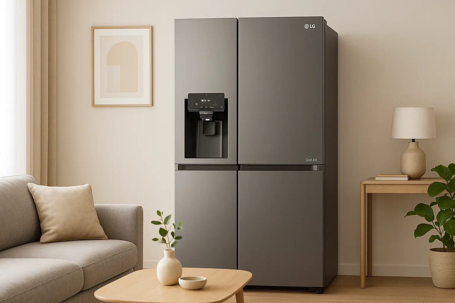 Geladeira LG Side by Side Craft Ice barato