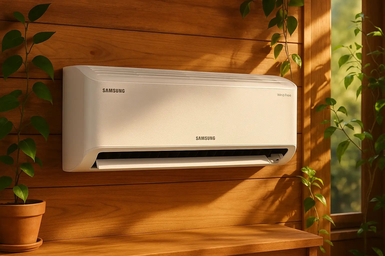 6 ar condicionado Inverter Samsung Windfree AI 12000 btus frio com desempenho turbinado para 2025