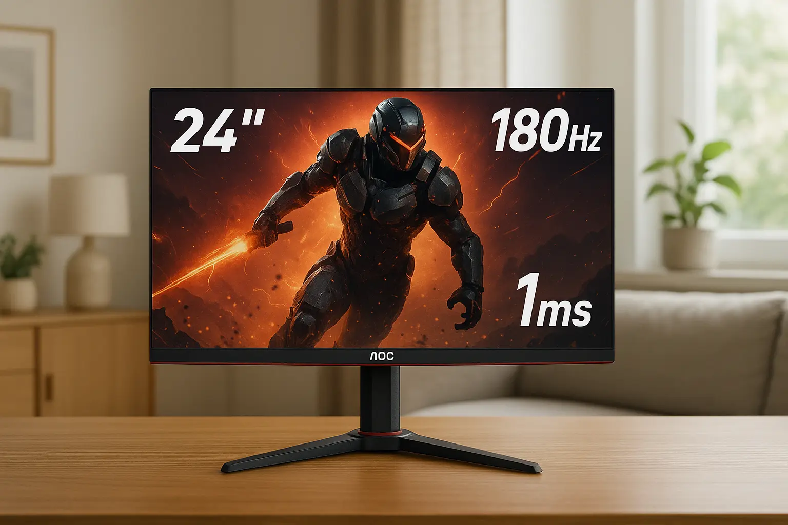 Monitor Gamer AOC barato e confiável para qualquer bolso