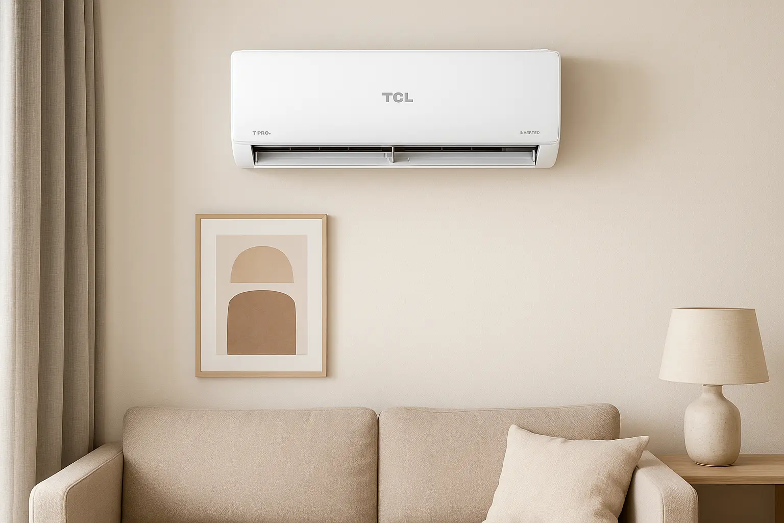 6 ar condicionado split hi wall TCL T-Pro 2.0 com design premium por preço justo em 2025