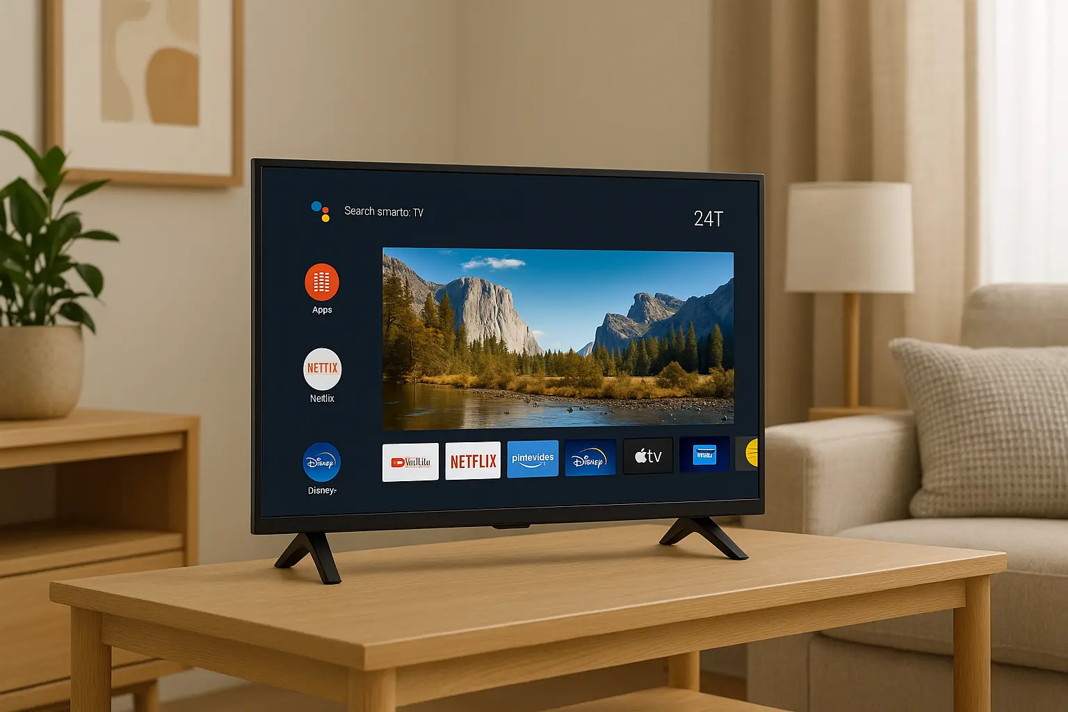 6 smart tv 24 polegadas menor preço com garantia estendida e suporte VIP em 2025