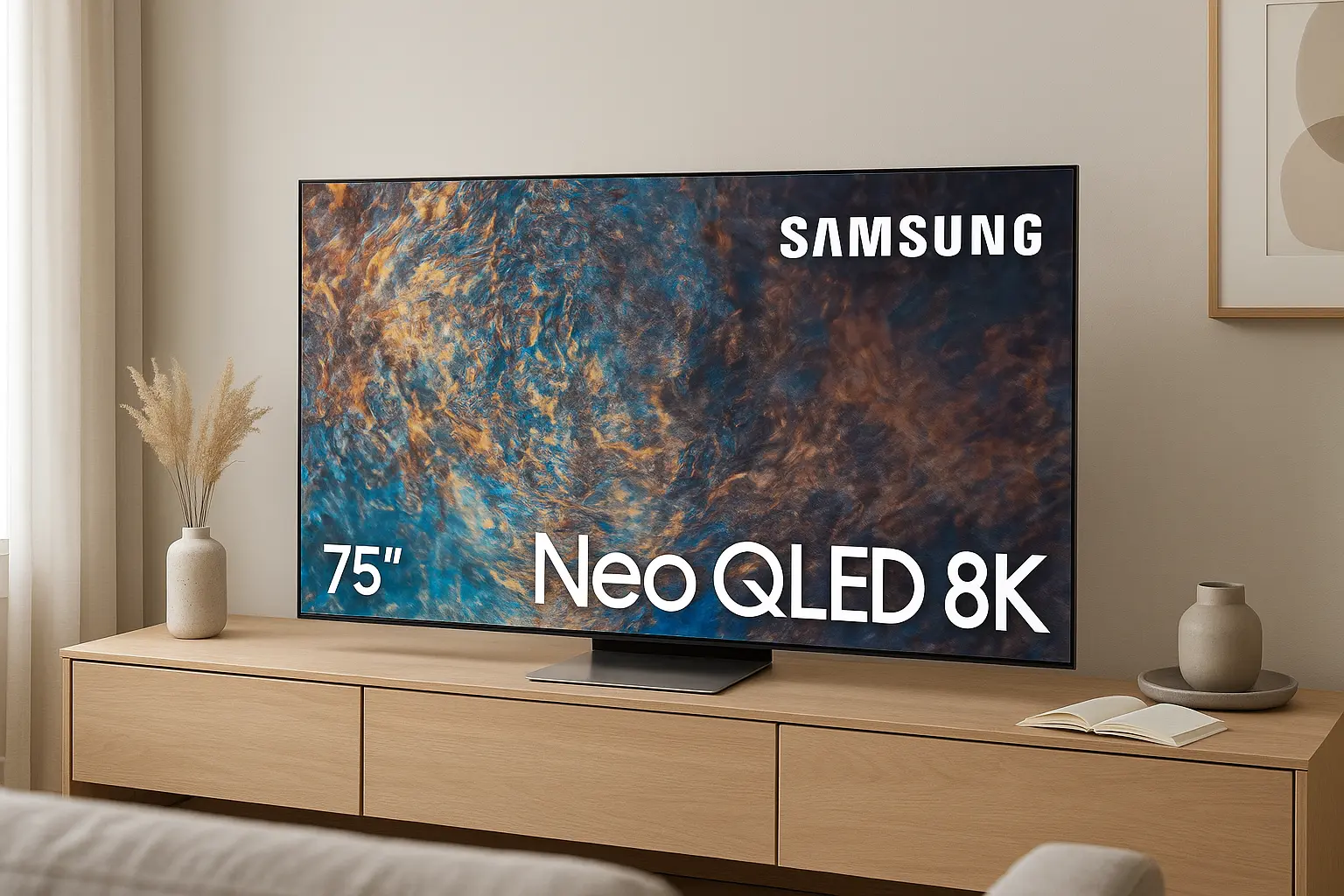 Samsung smart TV 75 NEO QLED 8k 75qn800a baratos e bons mais vendidos no brasil