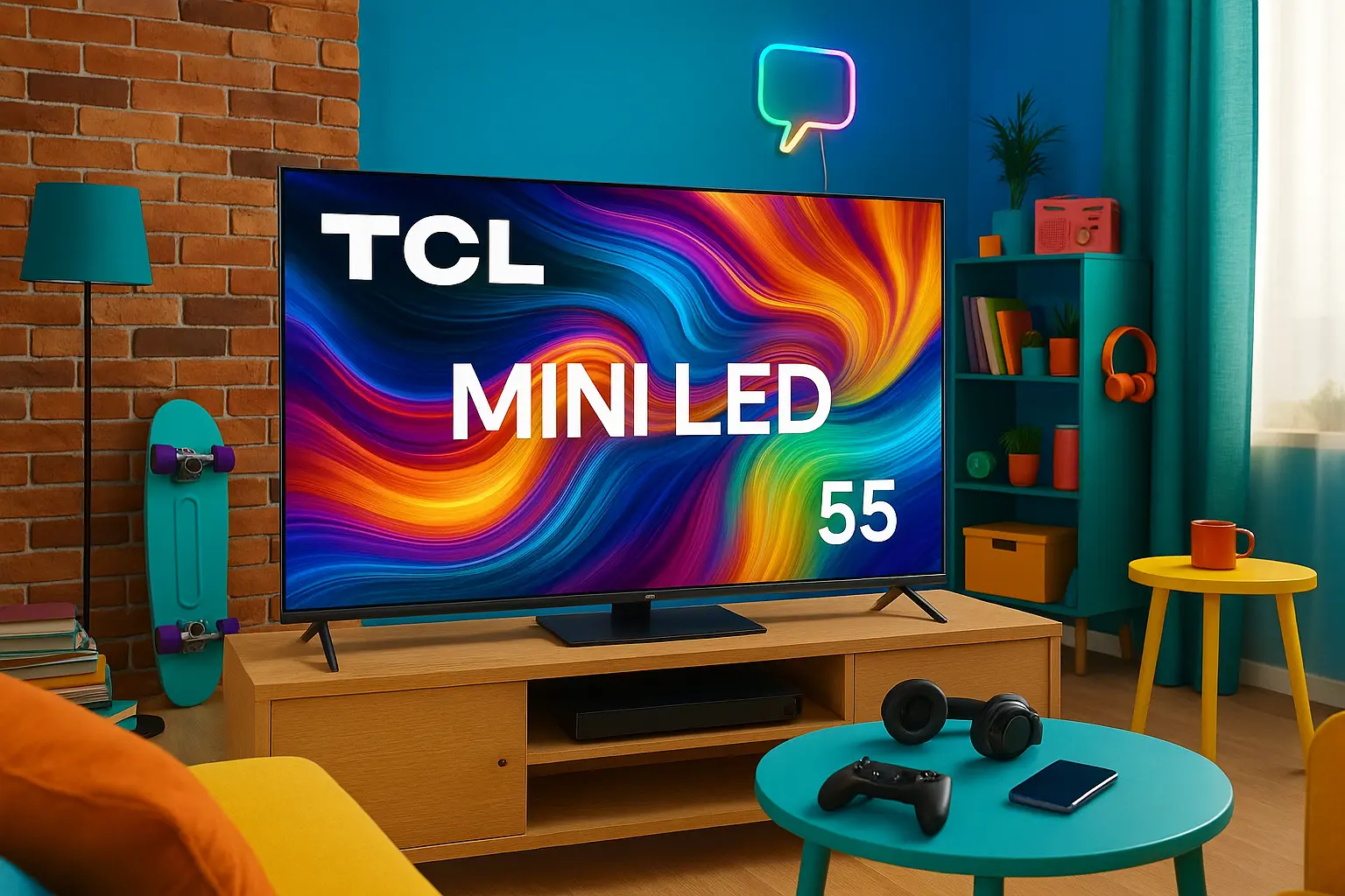 6 TCL mini led 55 com desempenho turbinado para 2025