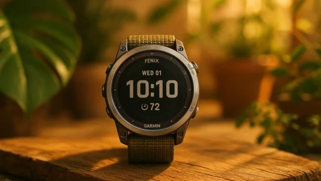 Garmin Fenix 8 43mm solar bom e barato que valem a pena