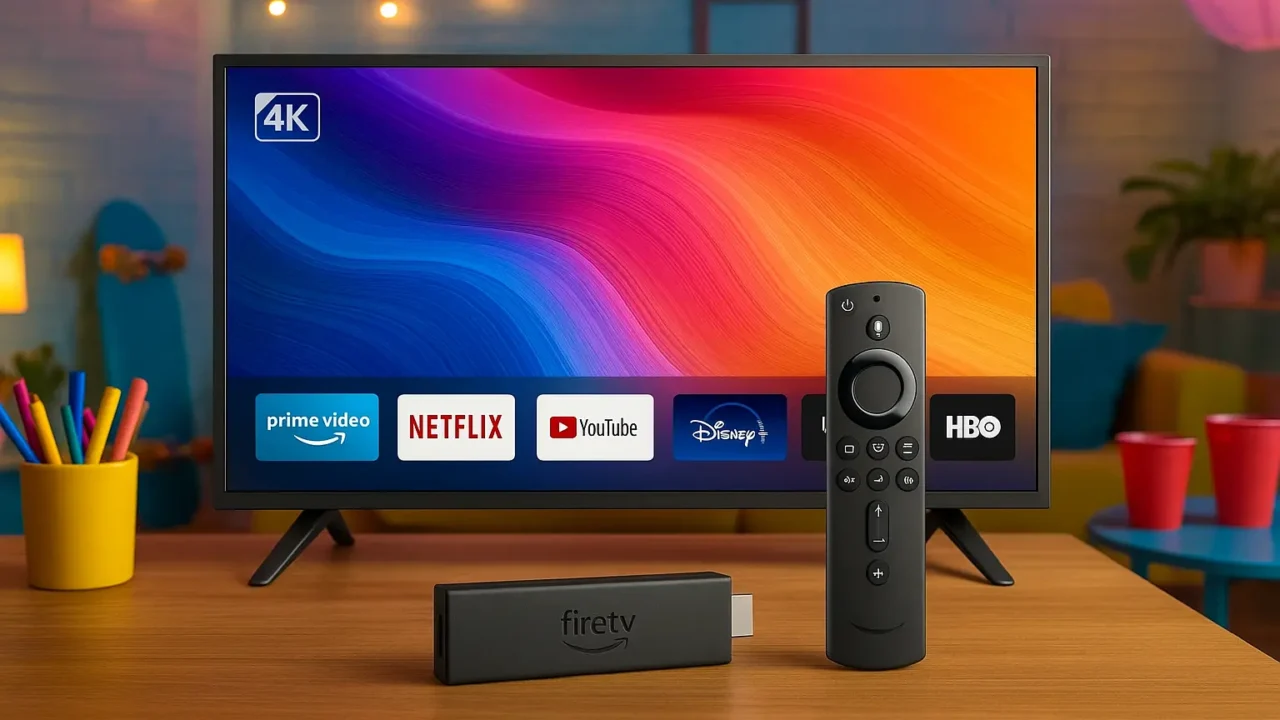 6 4K TV Fire Stick com design premium por preço justo em 2025