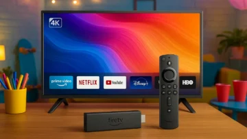 6 4K TV Fire Stick com design premium por preço justo em 2025