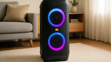 6 partybox 710 JBL: potência e luzes com desconto na Amazon