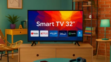 Smart TV 32 polegadas boa e barata com tecnologia de ponta