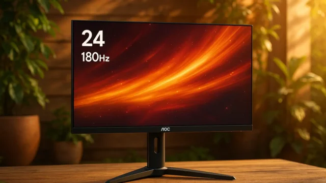 6 monitores gamer AOC 24 180Hz por menos de R$1.299 — promoção por tempo limitado em 10/02/2025 16:19:03