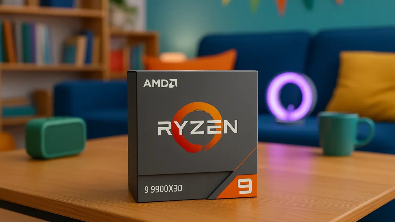 6 processadores AMD Ryzen 9 9900X3D com design premium por preço justo