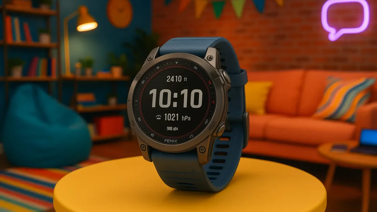 Melhor Fenix 8 Garmin com pulseiras extras e acessórios úteis