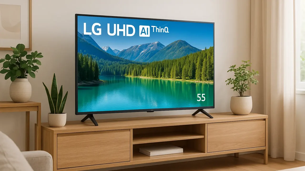 6 melhores LG UHD TV AI ThinQ 55 perfeitas para sua sala em 2025