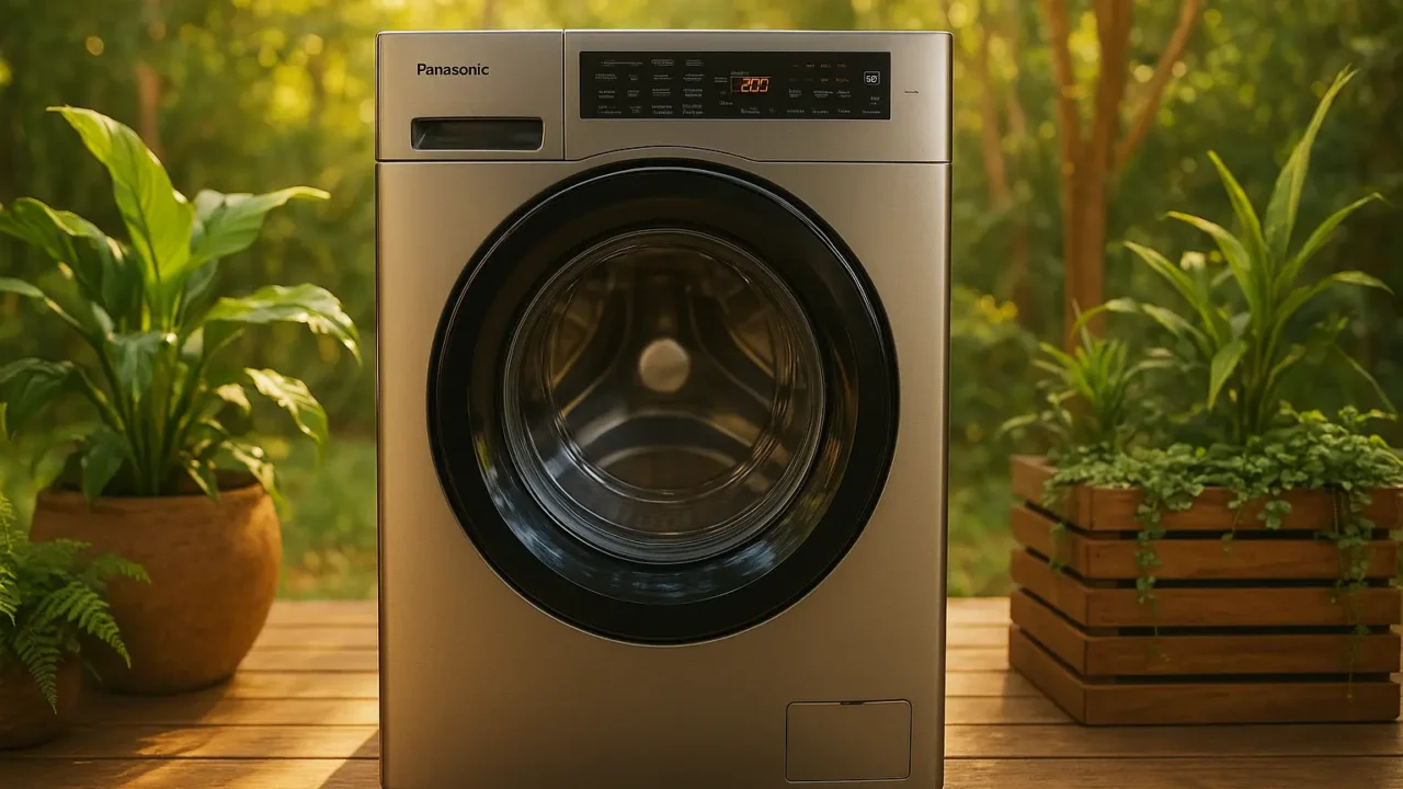 Especial limpeza: 3 máquinas de lavar Panasonic com alto desempenho
