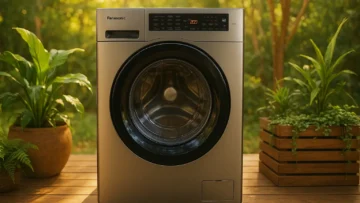 Especial limpeza: 3 máquinas de lavar Panasonic com alto desempenho