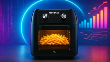 Air Fryer Mondial forno Oven afon-12l-fb preta 12L baratos e bons mais vendidos no Brasil
