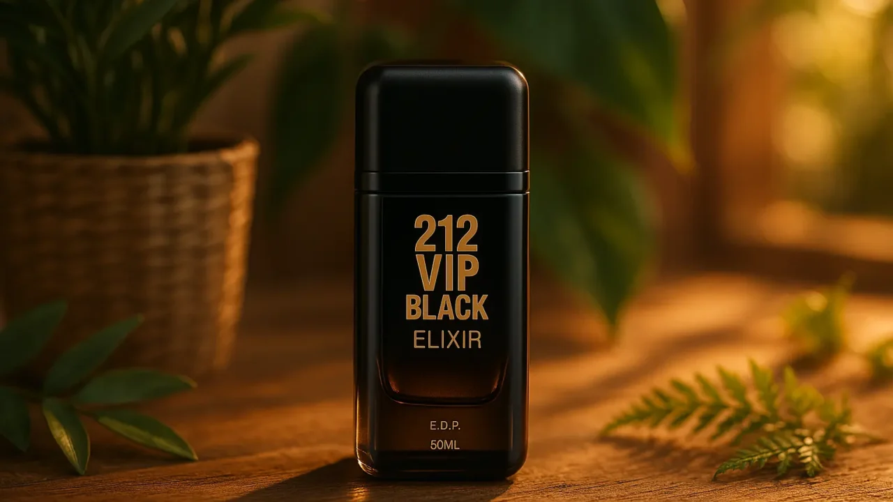 Perfumes 212 Vip Black bons até R$ 614 com tecnologia de ponta