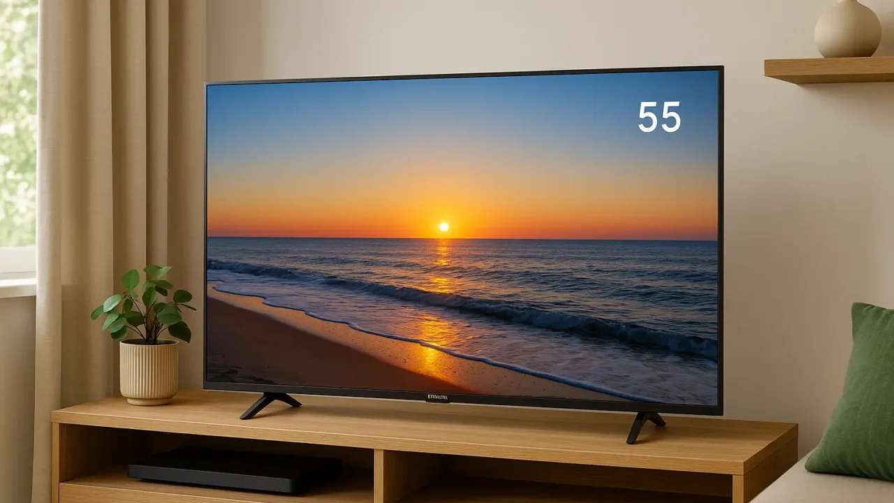 Melhor TV 55 polegadas Philips com Ambilight e 4K UHD