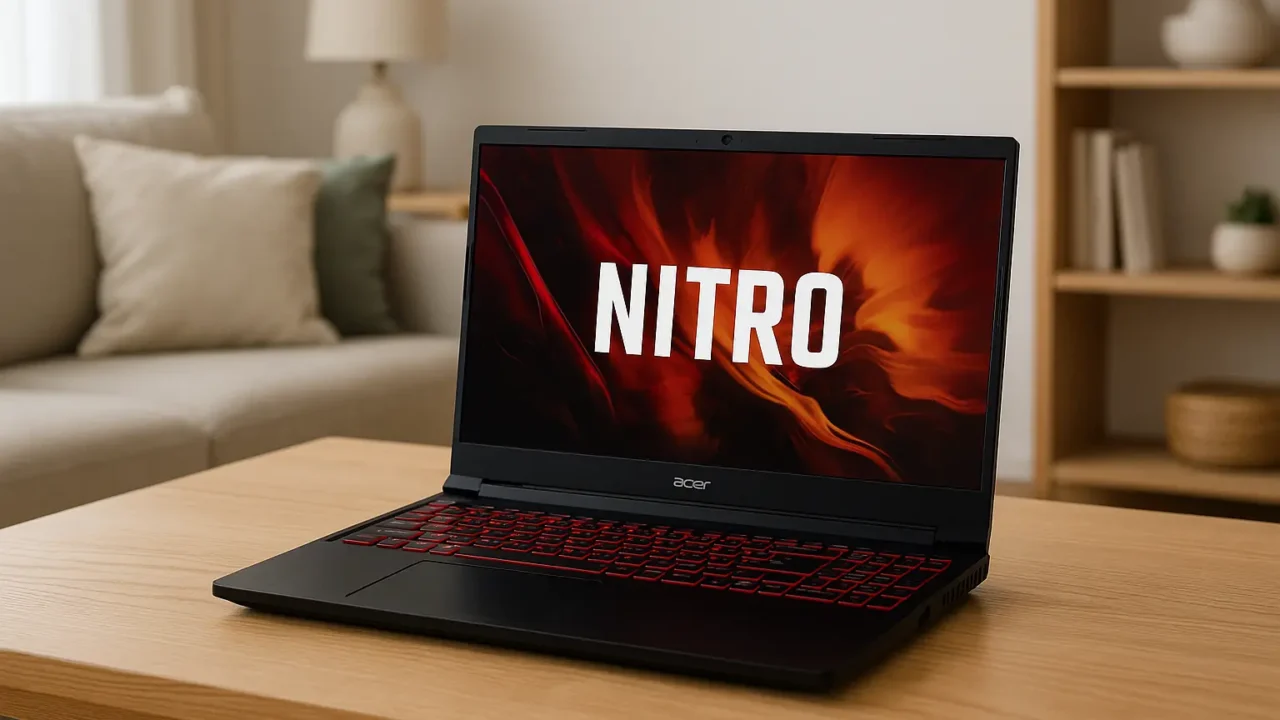 6 notebooks Nitro Acer com design premium por preço justo