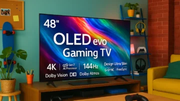 Custo-benefício: 3 Smart TV 4K 48" LG OLED evo até R$5.692