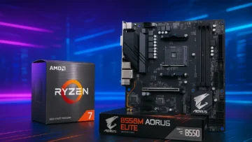 3 Melhores Kit Amd Ryzen 7 5700g + Placa Mãe Gigabyte B550m Aorus Elite para Quem Busca Qualidade