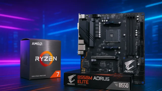 3 Melhores Kit Amd Ryzen 7 5700g + Placa Mãe Gigabyte B550m Aorus Elite para Quem Busca Qualidade