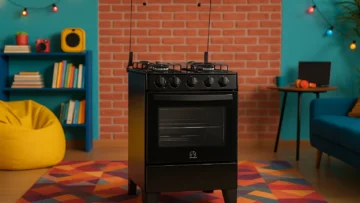 3 Melhores Fogão A Gás de Embutir Gaudi Prisma Vitreo Bl 4q Preto Gas Glp Mais Vendidos no Brasil