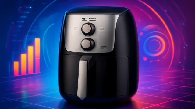 Guia rápido: 3 Fritadeiras Sem Óleo Air Fryer 8L com recursos avançados