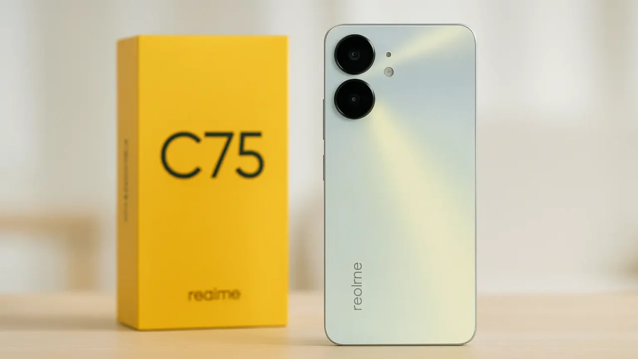Melhor smartphone Realme C75 256GB da marca com NFC