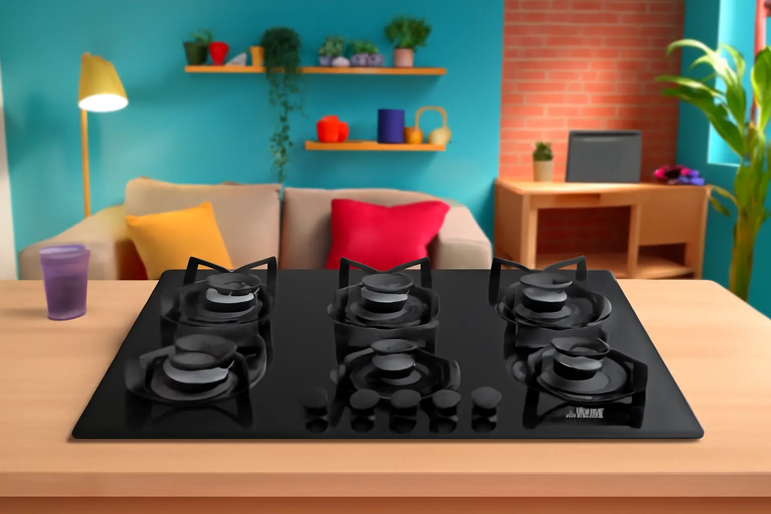 Fotografia noturna: 3 Cooktops Mueller que brilham no escuro