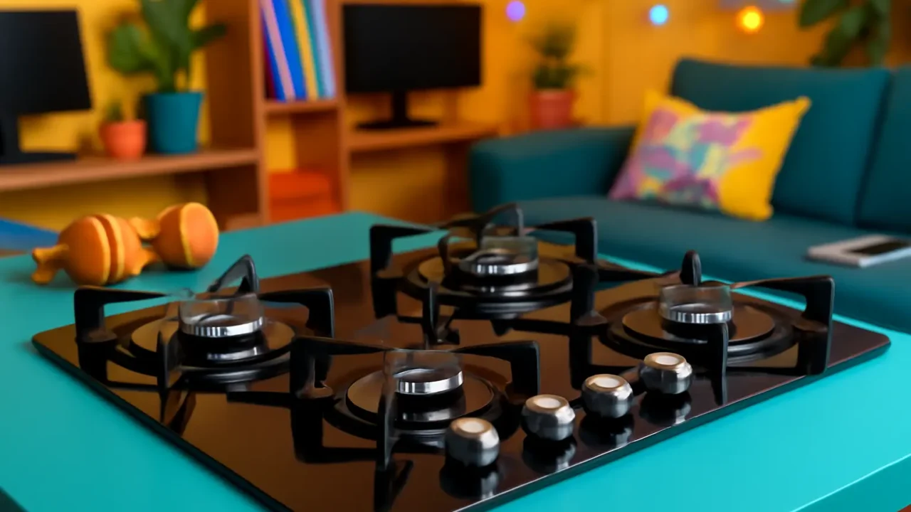 FISCHER COOKTOP À GÁS 4 BOCAS FIT LINE TREMPE IRON MESA VIDRO PRETO BIVOLT: Barato e confiável para todos os bolsos