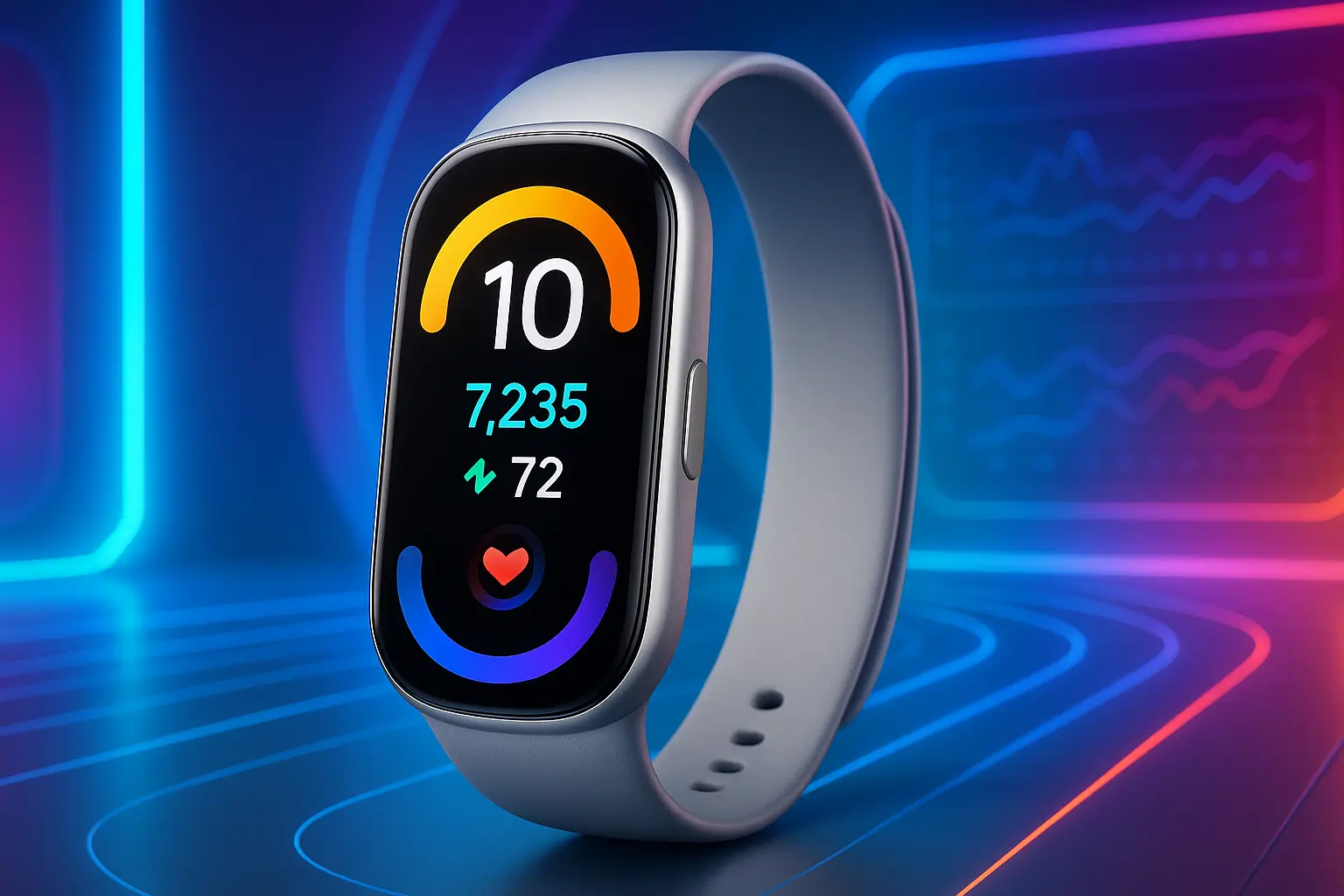 3 smartbands resistentes à água para aventuras